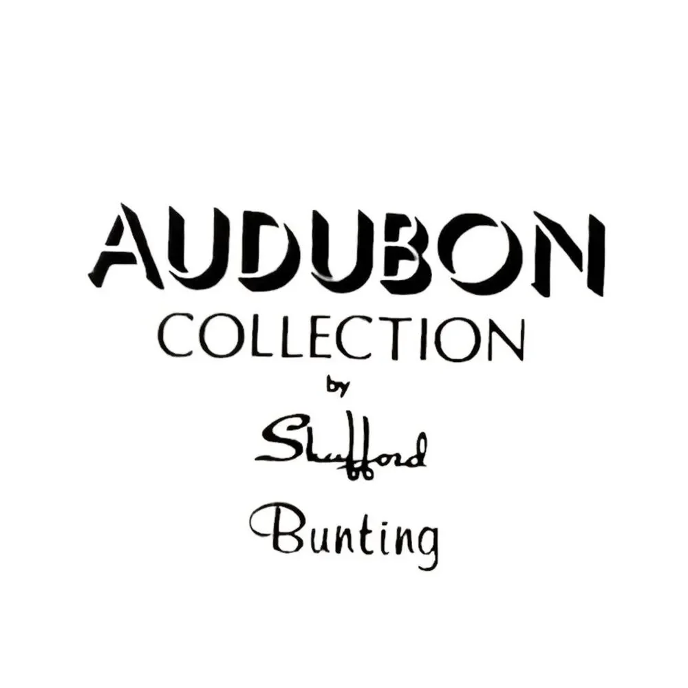 Vintage Audubon Bird Collection Dessert Plates